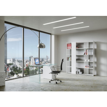 Bibliothèque Kato - Composition B Kato 6R 2 côtés 4 bandes longues Frêne blanc