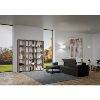 Bibliothèque Kato - Composition E Kato 6R 8 lames longues Frêne blanc