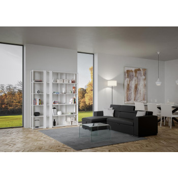 Bibliothèque Kato - Composition E Kato 6R 8 lames longues Frêne blanc