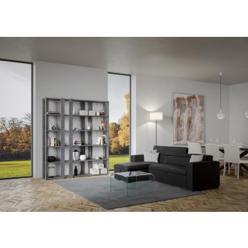 Bibliothèque Kato - Composition E Kato 6R 8 lames longues Frêne blanc