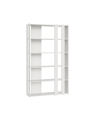 Bibliothèque Kato Small B Kato 6R Composition 2 côtés 4 bandes longues Frêne blanc