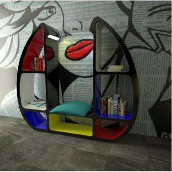 BIBLIOTHEQUE SHELLEY EN ADAMANTX ZAD