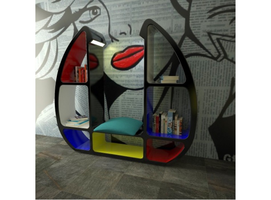 BIBLIOTHEQUE SHELLEY EN ADAMANTX ZAD