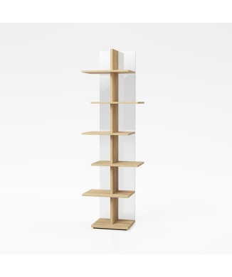 Bibliothèque Step en verre transparent 0/79 PEZZANI