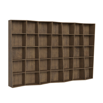 Bibliothèque Trek - Bibliothèque Trek 7-Element en frêne blanc