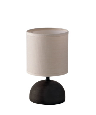 TABLE BROWN FURORE TABLE 1XE14 14X24CM