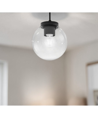 Lampe transparente POLLY 1XE27 IP44 20x21cm