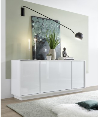 Buffet 4 portes ICE 180x78x43 cm