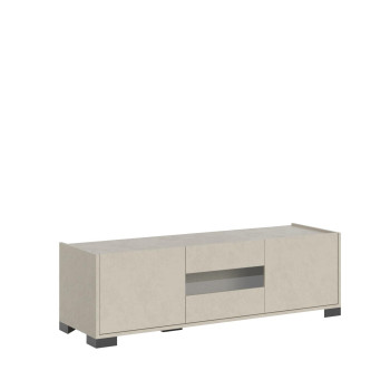 Buffet / Meuble TV / Buffet haut Riflesso Blanc brillant - Meuble TV 3 portes 130x40x40 cm Riflesso Blanc brillant