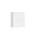 Buffet haut 4 portes Solaria 90x35x110 cm 