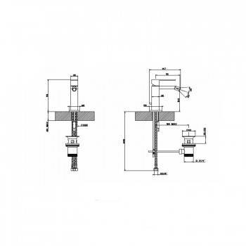 Mitigeur bidet 20007 GESSI