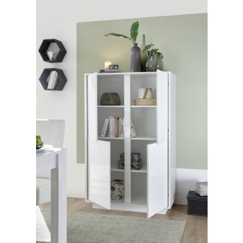 Armoire ICE 4 portes 92x145x43 cm 