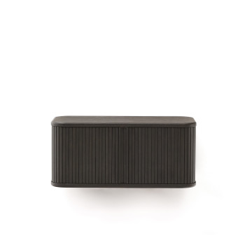 Meuble de salle de bain Mailen en contreplaqué de frêne