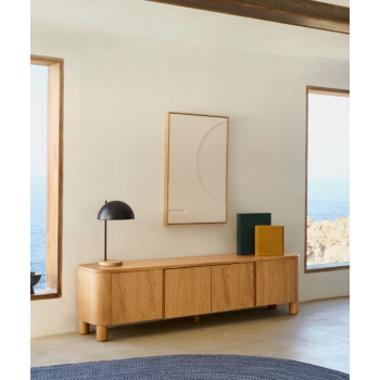 Meuble TV Salaya en contreplaqué de frêne LA FORME