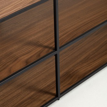 Meuble TV plaqué Yoana