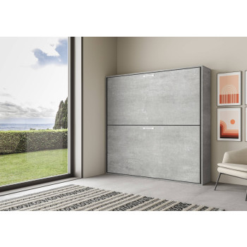 Mod.Kando Doppio - Lit double escamotable Kando avec matelas en cachemire