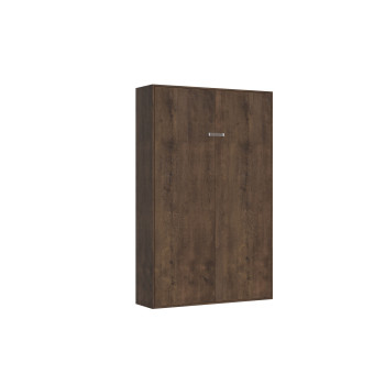 Mod.Kentaro 1 lit et demi carré 120 - Lit escamotable Kentaro 1 lit et demi 120 frêne blanc