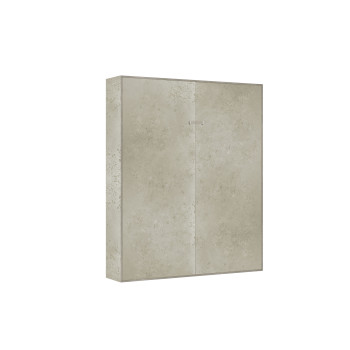 Mod. Kentaro Francese 140 - Lit double escamotable en cachemire Kentaro 140