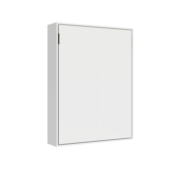 Mod. Versia French 140 cm - Lit double escamotable Versia argile 140 cm