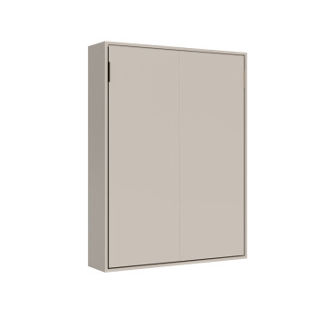 Mod. Versia French 140 cm - Lit double escamotable Versia argile 140 cm