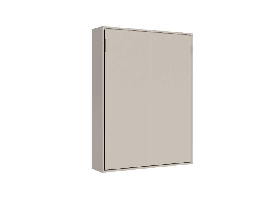 Mod. Versia French 140 cm - Lit double escamotable Versia argile 140 cm
