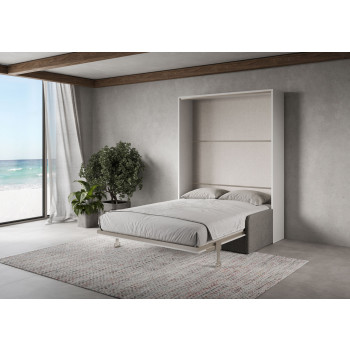 Mod. Versia lit double 160 avec canapé - Versia lit double escamotable 160 avec canapé couleur argile