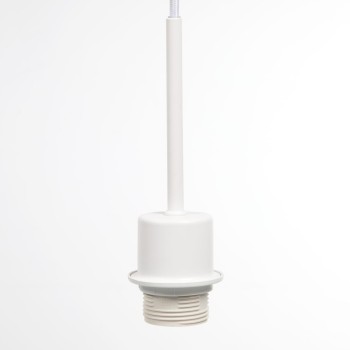 Plafonnier Fulvia avec structure en métal et finition noire