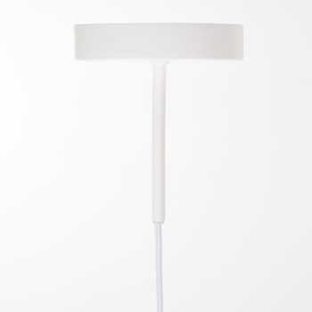 Plafonnier Fulvia avec structure en métal et finition noire