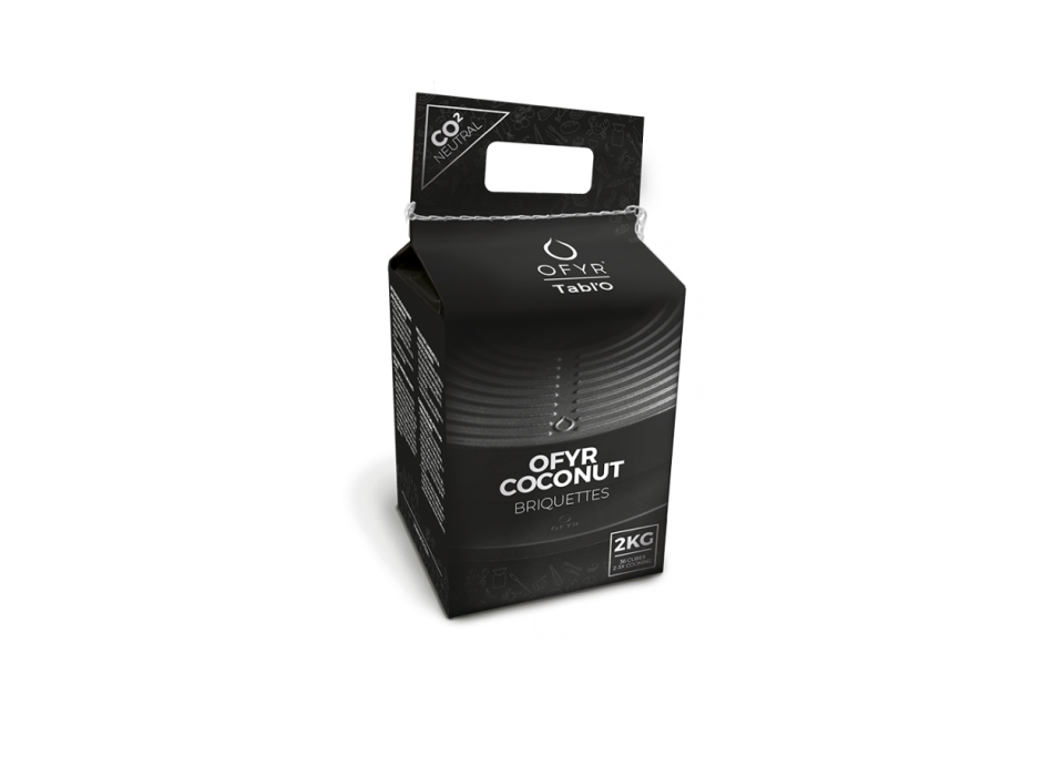 OFYR BRIQUETTES NOIX DE COCO 2KG