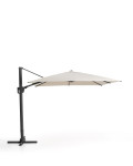 Parapluie Noli beige excentrique avec structure en aluminium