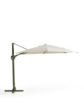 Parapluie Noli beige excentrique avec structure en aluminium