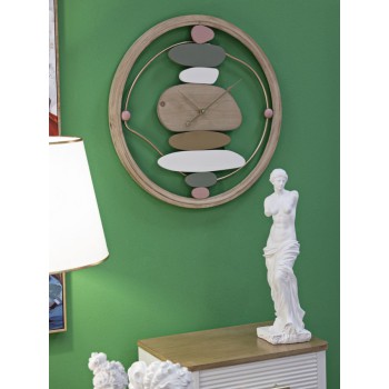 HORLOGE MURALE COLORÉE