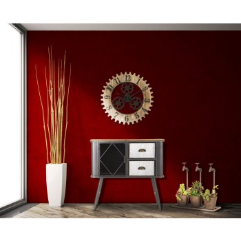 HORLOGE MURALE PLUS GEAR