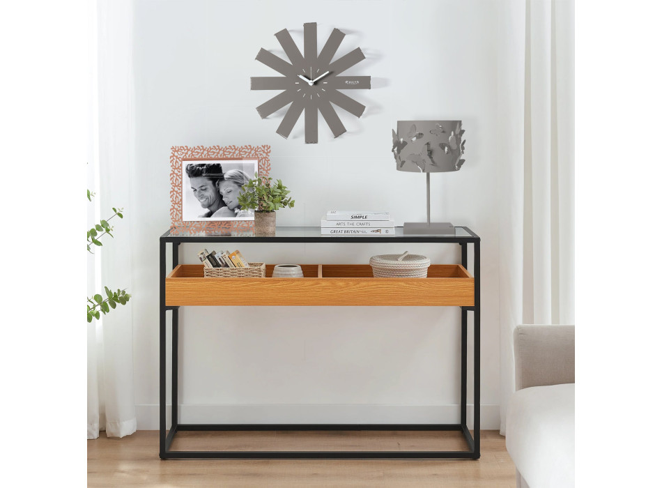 Horloge murale design LOVE Arts and Crafts