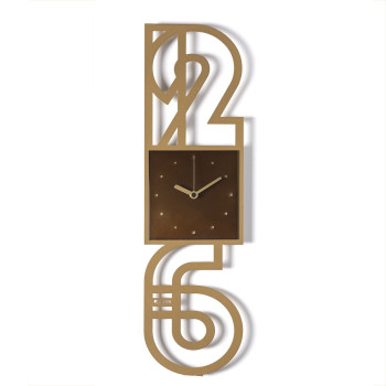 Horloge murale minimaliste NEVILLE 5123 Arts & Crafts