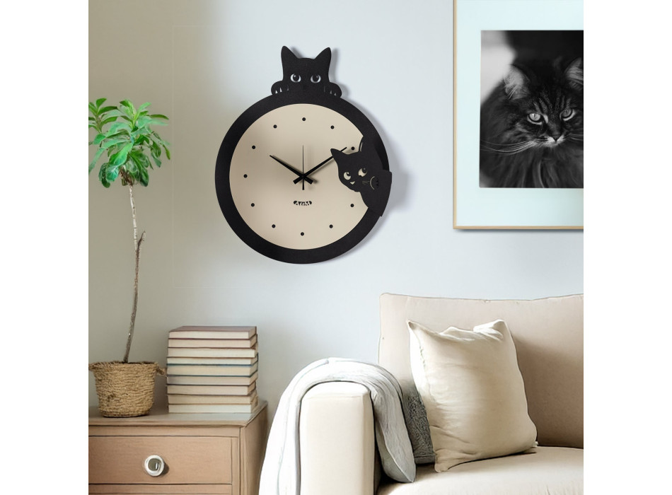 Horloge murale design LOVE Arts and Crafts