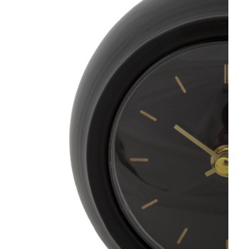 HORLOGE DE TABLE BOULE NOIRE