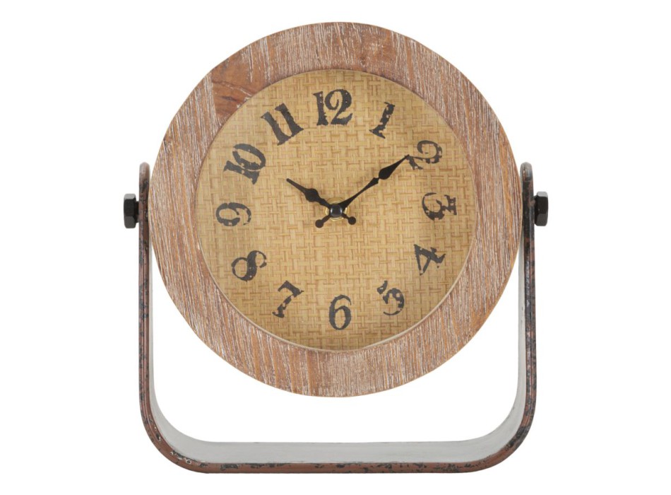 HORLOGE DE TABLE RONDE