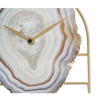 HORLOGE DE TABLE DOUBLE -A-