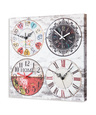 Horloge IL EST TEMPS EN PROVENCE G2434 PINTDECOR