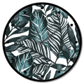 Horloge OVERLAPPING LEAVES GTO6580 PINTDECOR