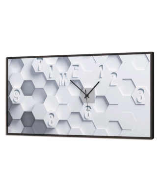 Montre LUMINEUSE HEXAGONES EN RELIEF GL3510 PINTDECOR