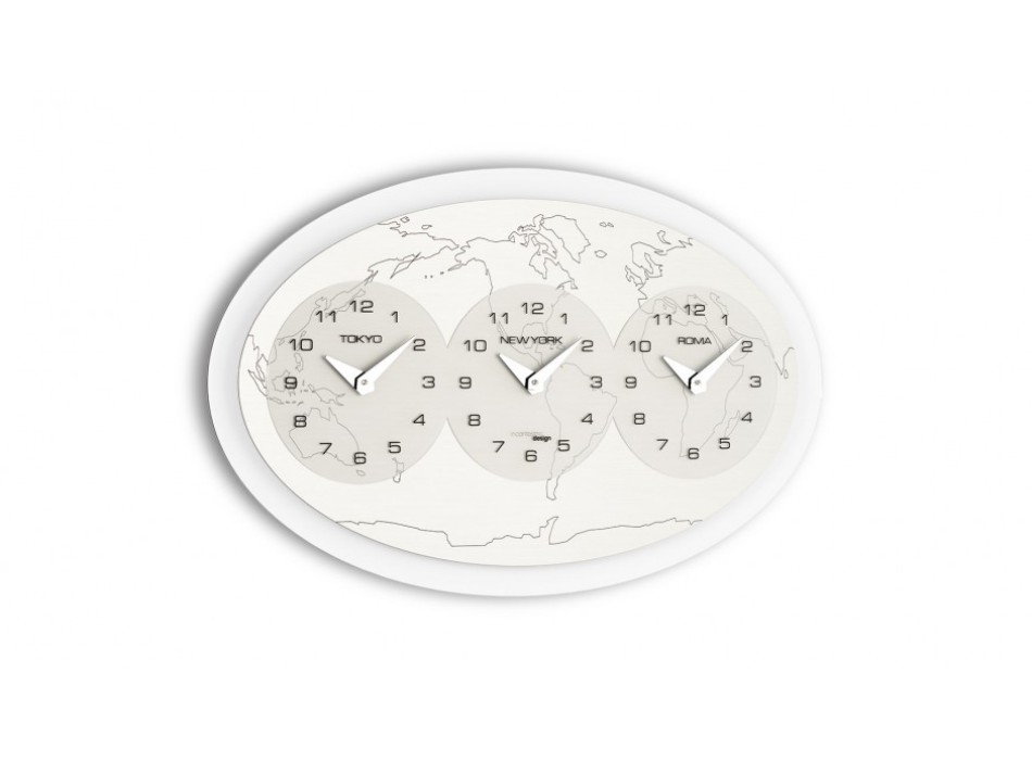Horloge Trois Heures dans le Monde Incantesimo Design