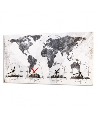 Montre QUELLE HEURE EST-IL G3576 PINTDECOR