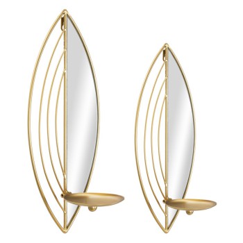 PAIRE DE FIXATIONS MURALES P/CAND