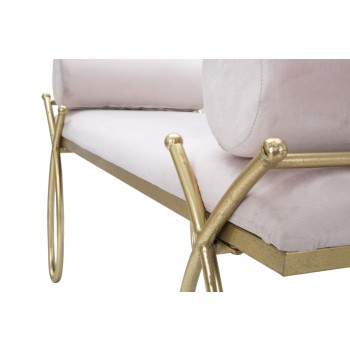 BANC RUBAN ROSE