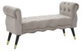 BANC PARIS GRIS/OR