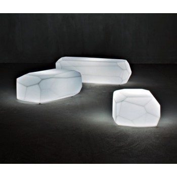 BANC METEOR MOYEN AVEC LUMIÈRE SERRALUNGA