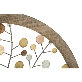 PANNEAU MURAL MIROIR ARBRE DE VIE