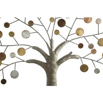 PANNEAU MURAL MIROIR ARBRE DE VIE